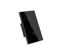 Interruttore Intelligente Tuya WiFi US per Scale, Sensore Touch, Luci LED, Interruttore, Controllo Home, Spina USA, 3 Moduli