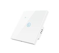 Interruttore Intelligente Wi-Fi 40A Ad Alta Potenza per Scaldabagno Tuya Standard Luxuray Glass Touch Timer Controllo Vocale B Spina UE