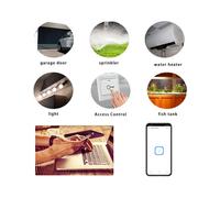 Interruttore Intelligente Wi-Fi 5V USB Control 2.4G 1 Canale Modulo Ricevitore RelÃ¨ Wireless per Interruttore Luci LED