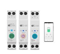Interruttore intelligente Wi-Fi 63A 1P+N, contatore di energia, monitoraggio della misurazione kWh, interruttore automatico, relè timer MCB TUYA smartlife(10A,TOB9-63M Metering)