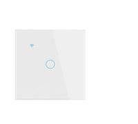 Interruttore intelligente Wifi Sensore tattile della luce Parete Casa Controllo vocale Siri(652-Homekit-WHITE-01)