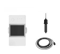Interruttore intelligente WiFi TH Elite 16A/20A con display LCD, modulo di monitoraggio della temperatura e dell'umidità, modulo di automazione domestica intelligente(THR316D MS01 RL560)