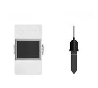 Interruttore intelligente WiFi TH Elite 16A/20A con display LCD, modulo di monitoraggio della temperatura e dell'umidità, modulo di automazione domestica intelligente(THR316D MS01)