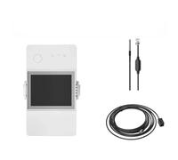 Interruttore intelligente WiFi TH Elite 16A/20A con display LCD, modulo di monitoraggio della temperatura e dell'umidità, modulo di automazione domestica intelligente(TH316D WTS01 RL560)