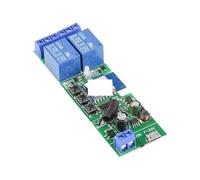 Interruttore intelligente wireless a 2 canali, modulo relè autobloccante con telecomando for applicazioni Home, AC/DC 7-32 V