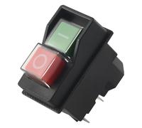interruttore, Interruttore a pulsante elettromagnetico impermeabile a 5 pin KJD17 220-240 V, bobina, avviamento magnetico, interruttori for utensili elettrici
