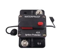 Interruttore inverter - 30 a 80 A, interruttore di sicurezza manuale, DC 12 V - 48 V - protezione pulsante | blocco di corrente compatto con reset rapido - Opzione per Solar - Marine -Car -RV -Ba