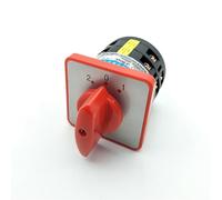 Interruttore inverter di potenza a tre posizioni comando a camma rotante, 12 terminali a vite, 1 pezzo, AC380 DC220 V, LW6