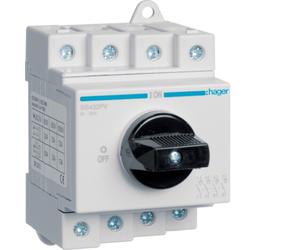 Interruttore isolante modulare PV 4P 32A 1000V DC SB432PV