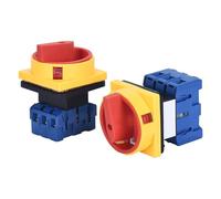 Interruttore isolatore elettrico rotante con lucchetto impermeabile AC440V IP65 20A 32A 40A 63A 100A 125A UKP Interruttore esterno industriale(Concealed,4 Pole,32A)