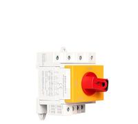 Interruttore isolatore solare CC 1000V Sezionatore CC for solare 32A 2P 4P Montaggio su guida DIN 2 poli EKD6(32A 4P S)