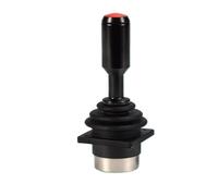 Interruttore joystick per controllo industriale, Joystick con sensore Hall SMC30C a 2 assi e 1 pulsante in lega di alluminio multicolore 38x38x31,5 mm(Dc5v Output Rs232 Blue Button)