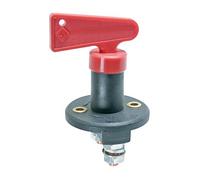 Interruttore Stacca Batteria tipo Competizione Bipolare max 100A 6 12 24 volt