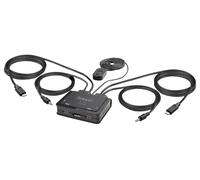 Interruttore KVM, DP, USB-C, 2 Porte, 1.2M - C2-D46-UC2-CBL-KVM