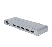 Interruttore KVM Multimediale HD 4K 60Hz 4 in 1 Out con Telecomando IR