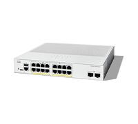 Switch di rete Cisco Catalyst 1200 Gestito L2 Gigabit Ethernet (10/100/1000) Supporto Power over (PoE) Grigio [C1200-16P-2G]