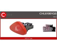 INTERRUTTORE LAMPEGGIATORE D'EMERGENZA CASCO 504047475 PER IVECO EUROCARGO I-III