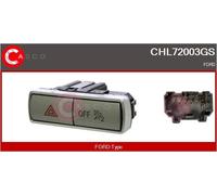 INTERRUTTORE LAMPEGGIATORE D'EMERGENZA CASCO CHL72003GS 1415691 PER FORD S-MAX
