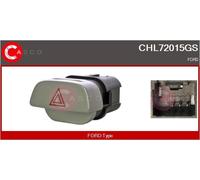 INTERRUTTORE LAMPEGGIATORE D'EMERGENZA CASCO CHL72015GS 1490660 PER FORD