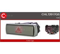 INTERRUTTORE LAMPEGGIATORE D'EMERGENZA CASCO CHL72017GS 1416532 PER FORD S-MAX