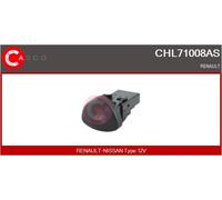 Real Skateboards Interruttore lampeggiatore d'emergenza CHL71008AS per Renault