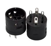 Interruttore LAS1-A LAS1-A 3 pezzi/lotto 16 mm 3 pin 5 pin 8 pin Pulsante di controllo 'onda rossa Installare SO4 nella base(3PIN)