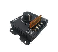Interruttore LED DC12V-24V 30A 360W regolatore di tensione regolabile for dimmer for strisce luminose(30A with Cover)