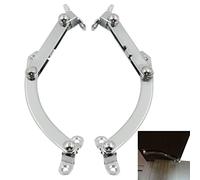 Interruttore Limite Nella Distribuzione - 1 set Dell'energia Della Cerniera Del Gabinetto In Lamiera Limitatore Porta Ferro Standard Cucina Dell'armadio Cerniere Nessuna Scanalatura Richiesta