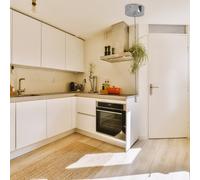Interruttore Luce Cavo Tirante con Catena 150cm per Uso Ventilatore Bagno e Soff