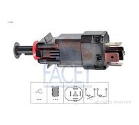 Interruttore Luce Freno Facet 7.1205 Made In Italy - Oe Equivalent per Opel