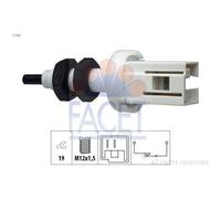 Interruttore Luce Freno Facet 7.1250 Made In Italy - Oe Equivalent per Fiat