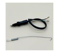 Interruttore luce freno posteriore universale for moto M12X1.5, luce freno a tamburo e disco con molla for pit bike, quad, scooter e ciclomotore(Doubel hexagon nut)