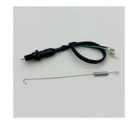 Interruttore luce freno posteriore universale for moto M12X1.5, luce freno a tamburo e disco con molla for pit bike, quad, scooter e ciclomotore(Single round nut)