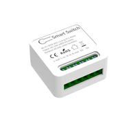 Interruttore Luce Intelligente, WiFi, Doppio Canale, 5V-48V e Relè 1-250V Sono Ideali per Illuminazione e Motori.