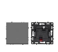 Interruttore Luce,Interruttore da Parete Modulo interruttore a pulsante con spia luminosa Parti di ricarica del telefono Lampada da parete Combinazione plastica(DoorBell Part)