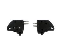 Interruttore Luce Manubrio Accessori Universali Per Moto Auto Elettriche ATV Interruttore Freno A Disco Sinistro E Destro Pulsante Luce Stop Anteriore(1 set)