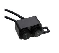 Interruttore Luce Manubrio Connettore Interruttori Motocicletta Manubrio Pulsante Accensione/spegnimento Interruttore Doppio Impermeabile Moto(Right OF-OFO)