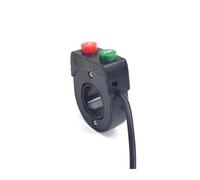 Interruttore Luce Manubrio Interruttore A Pulsante Combinato Con Clacson E Fari Da 22 Mm Accessori Universali Per Moto Bici Elettriche(1pc green red)