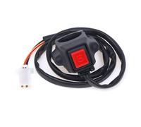 Interruttore Luce Manubrio Interruttore Avviamento Spegnimento Arresto Motocicletta ATV Quad Dual Sport Durevole Pulsante InterruttoriLeve Comando Moto(A1)