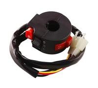 Interruttore Luce Manubrio Interruttore Di Avviamento E Arresto Sterzo Per Moto Fuoristrada ATV Bici Spiaggia Con Tre Funzioni Due Plug-in 50-110 Cc