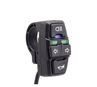 Interruttore Luce Manubrio Interruttore Di Direzione Per Clacson Per Fari Da Moto 3 In 1 12V 24V 36V 48V Impermeabile Per Scooter Elettrico