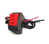 Interruttore Luce Manubrio Interruttore Fari A LED A Tre Linee Pulsante Manubrio Moto Luce Di Guida