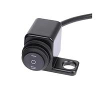 Interruttore Luce Manubrio Interruttore Fari Manubrio Moto In Lega Alluminio A Tre Posizioni Impermeabile 12V Fendinebbia Faretti Montaggio Specchietto(Right Hole)