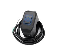 Interruttore luce manubrio Interruttore Moto Faro Clacson Interruttore Di Comando Modificato Supporto Manubrio Pulsante Rosso Blu Bianco Giallo Verde Con Luce(2)