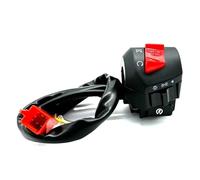 Interruttore Luce Manubrio Interruttore Universale Da Manubrio Per Moto 22 Mm Con Regolatore Avviamento Elettrico Per Fari Clacson E Strozzatore Antivento(1pcs-right)