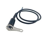 Interruttore Luce Manubrio Interruttore Universale Per Manubrio Moto 12V Indicatore Luminoso A LED Controller Doppio Lampeggio(Red Lamp with Lock)