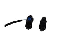 Interruttore Luce Manubrio Interruttore Universale Per Moto 7/8" Con Montaggio Sul Manubrio Avviamento Elettrico Clacson Fendinebbia Pulsante Per Cablaggio(Blue 1)