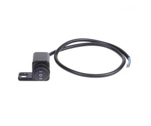 Interruttore Luce Manubrio Interruttori Per Motociclette Base Specchietto Retrovisore In Plastica Faro Faretto Doppio Lampeggiante Multifunzione(Left Hole)