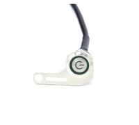 Interruttore Luce Manubrio LED Moto Clacson Accensione/spegnimento Fari Fendinebbia Manubrio Supporto Regolabile Interruttori Impermeabili Pulsante(Long green)