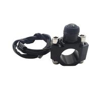 Interruttore Luce Manubrio Per SUZUKI 125 250 300 350 400 450-530 Motociclo Universale CNC Interruttore Di Avviamento E Spegnimento Motore Pulsante ON OFF(Black)